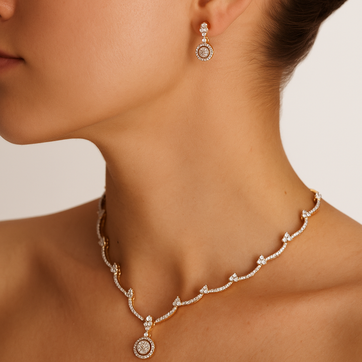 Timeless Trellis Set - Saroki jewels