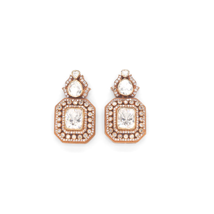 Aureline Drop Earrings - Saroki jewels