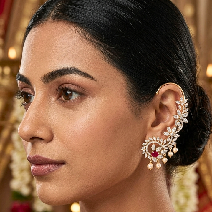 Maharani Ear Cuff - Saroki jewels