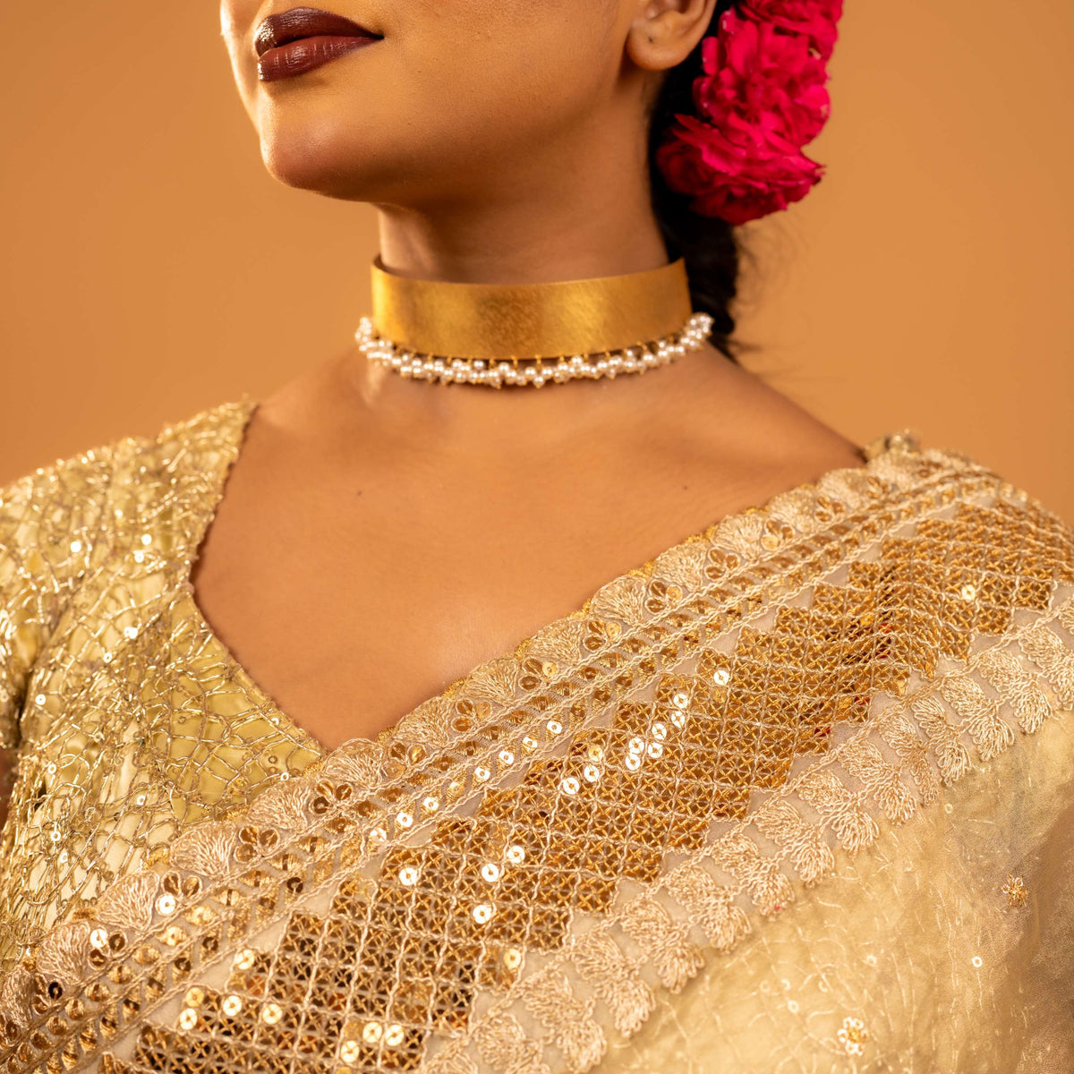 Aanya Pearl Choker