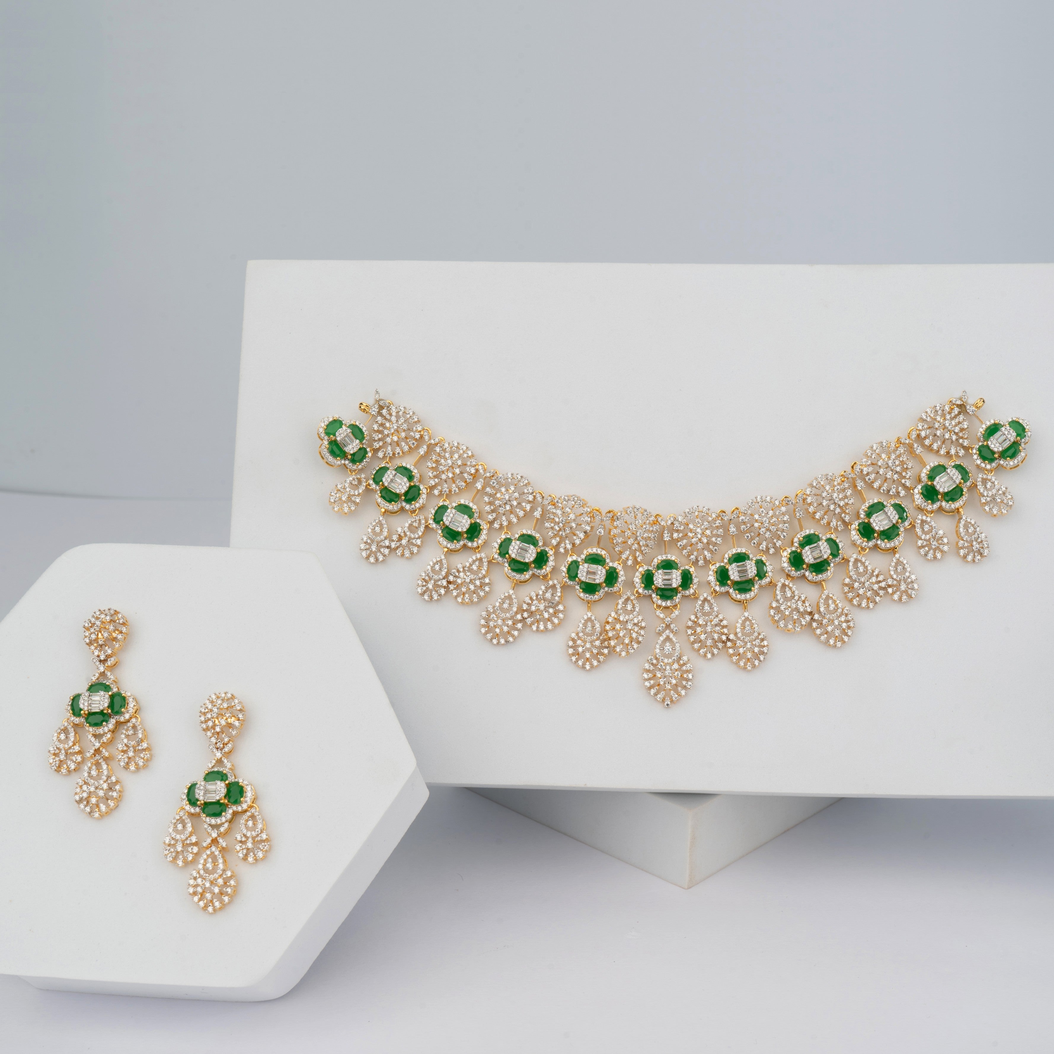 Vanalakshmi necklace set - Saroki jewels