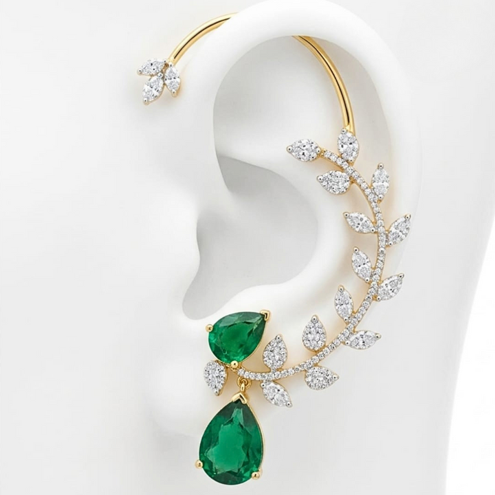 Mayurika Ear Cuff - Saroki jewels
