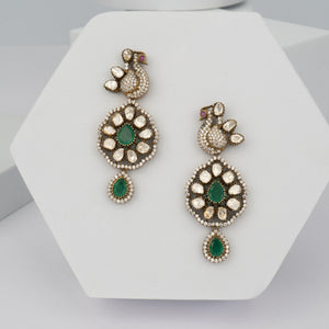 Mayura Bloom Earrings - Saroki jewels