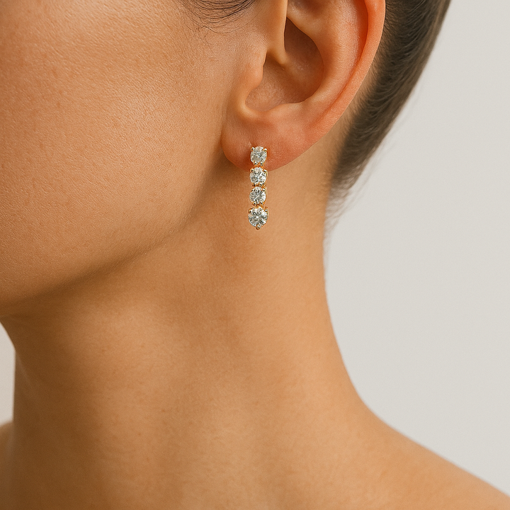 Serein Drop Earrings - Saroki jewels