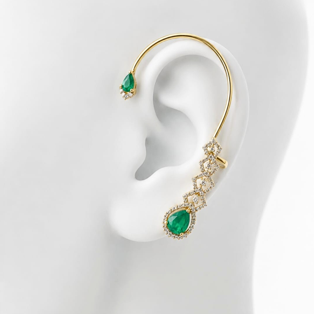 Marakata Ear Cuff