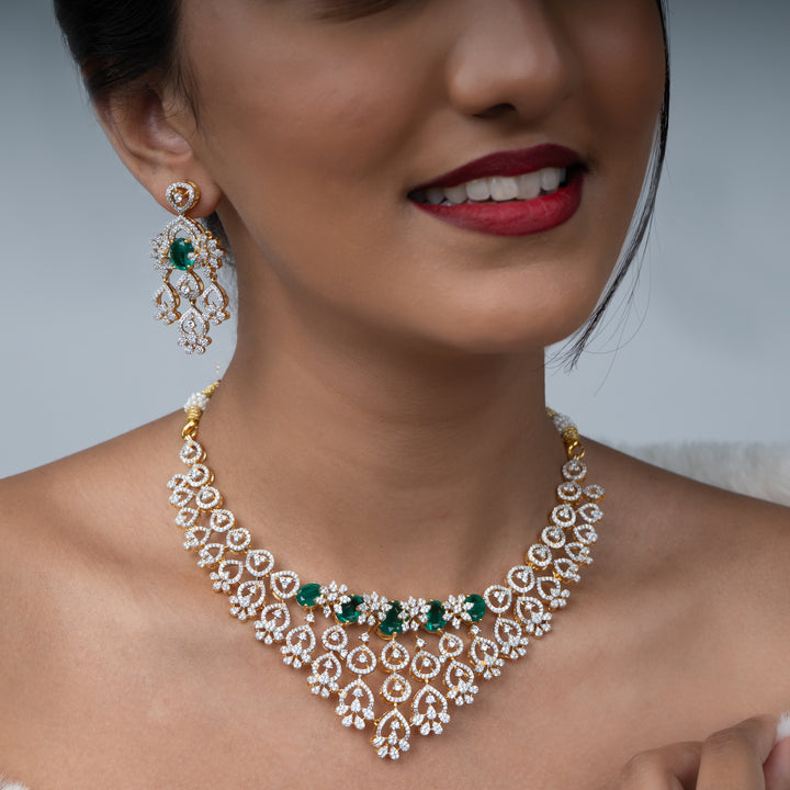 Siyana Necklace set - Saroki jewels