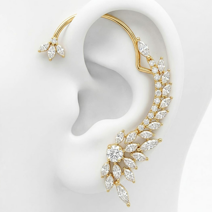Pushpika Ear Cuff - Saroki jewels