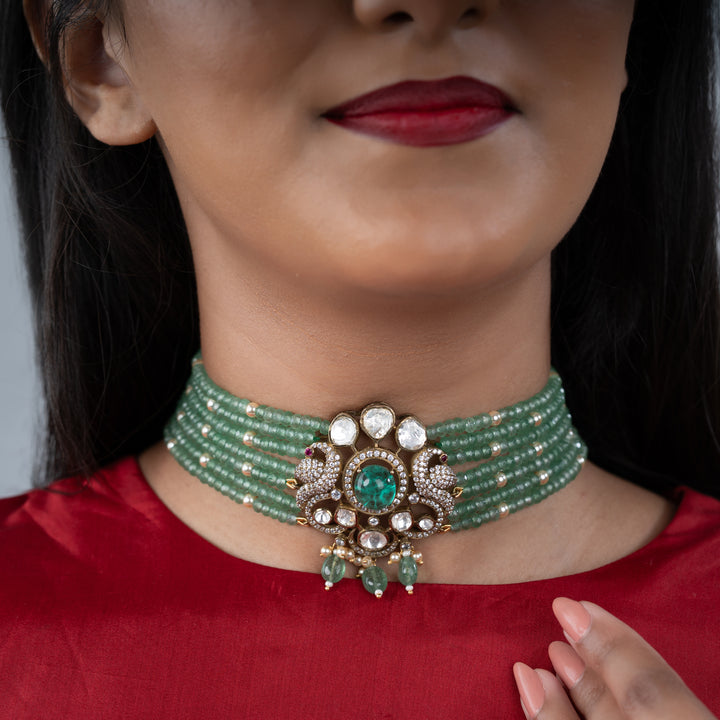 The Haritha Padmini Choker - Saroki jewels
