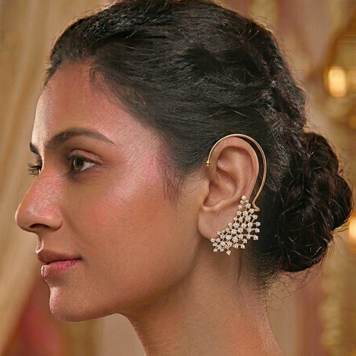 Mallika Ear Cuff - Saroki jewels