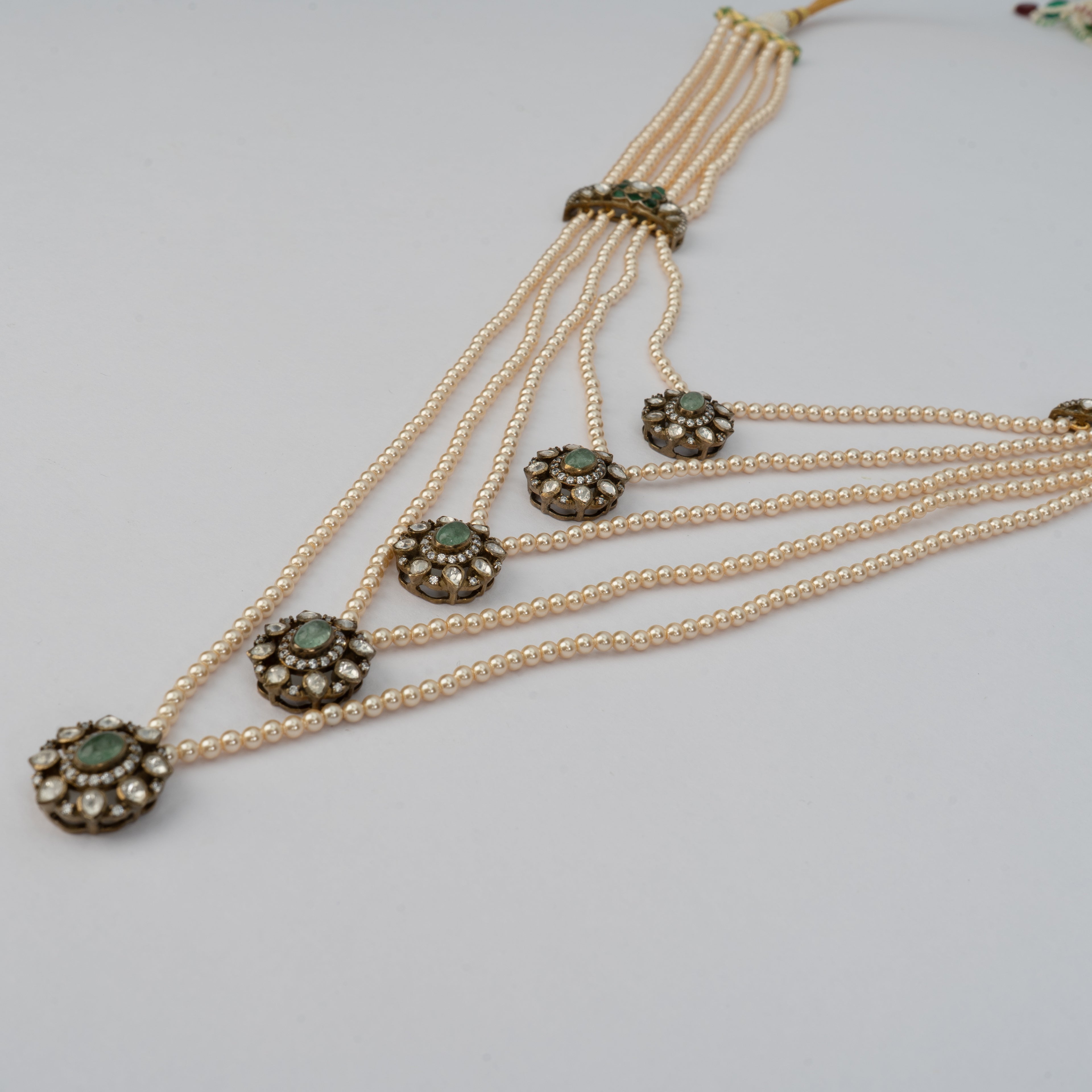 Aurora Ruby Necklace - Saroki jewels