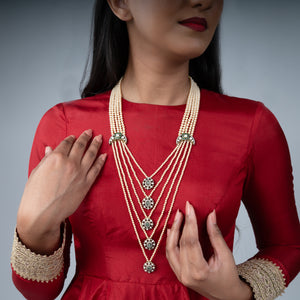 Aurora Ruby Necklace - Saroki jewels