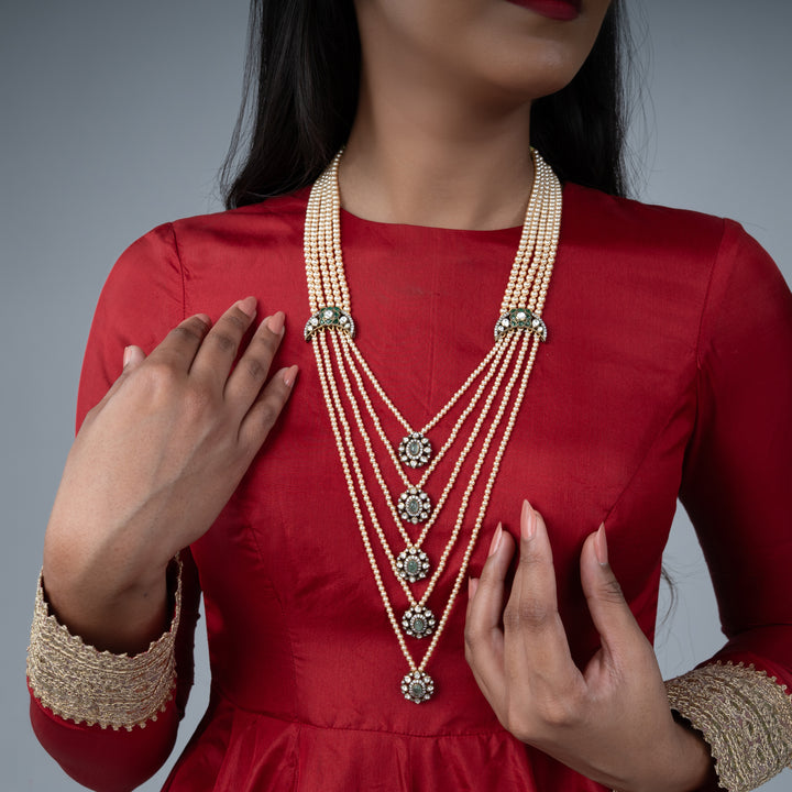 Aurora Ruby Necklace - Saroki jewels