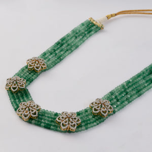 Teardrop Ruby & Diamond Necklace - Saroki jewels