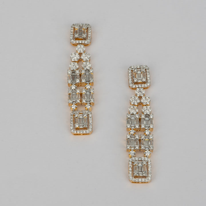 Valen Grid Earrings - Saroki jewels