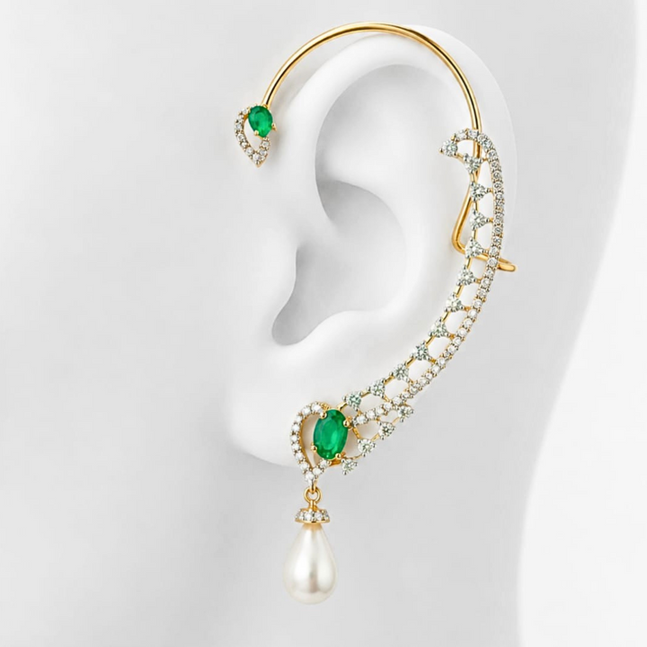 Ratnaprabha Ear Cuff - Saroki jewels