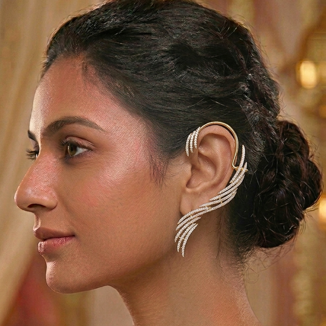 Tarangini Ear Cuff - Saroki jewels