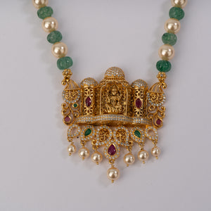 Mahalakshmi Temple Necklace - Saroki jewels