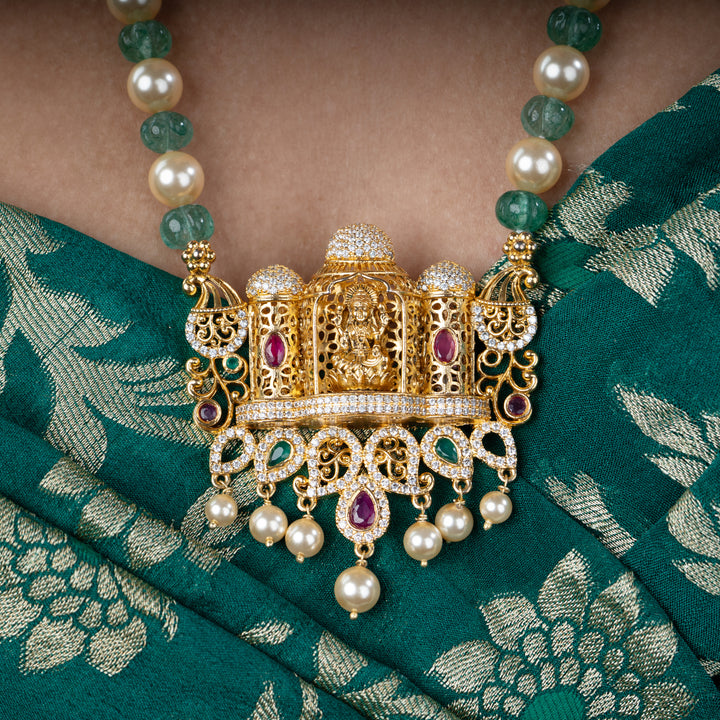 Mahalakshmi Temple Necklace - Saroki jewels