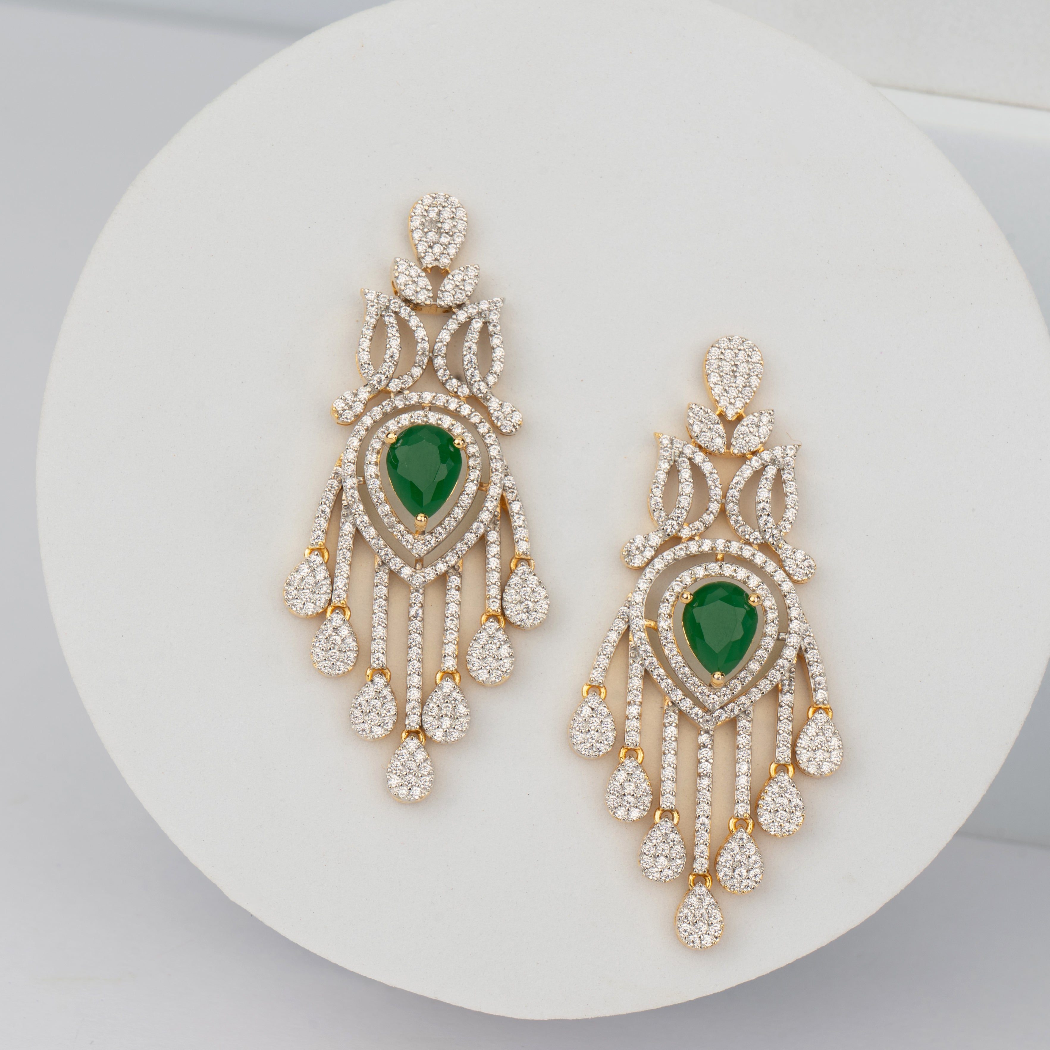 Aarohi Earrings - Saroki jewels