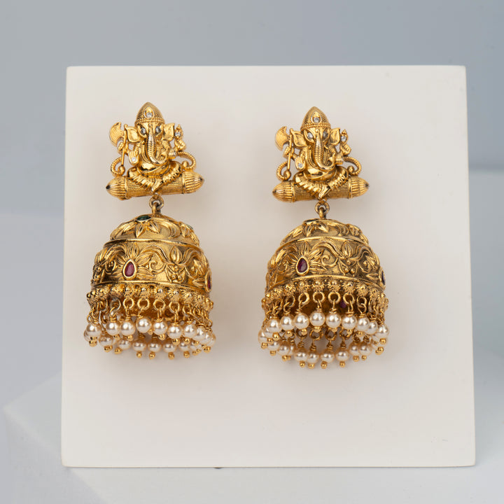 Gajaa Jhumka - Saroki jewels