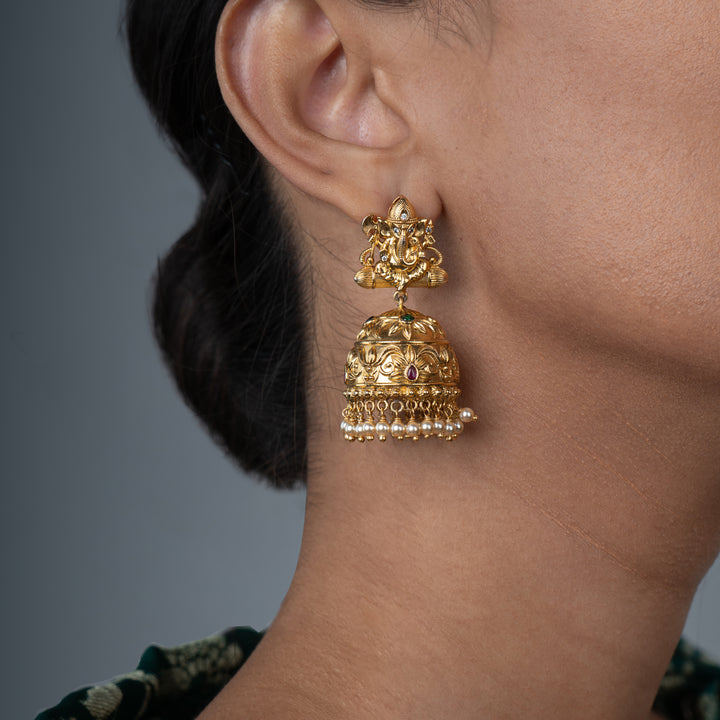 Gajaa Jhumka - Saroki jewels