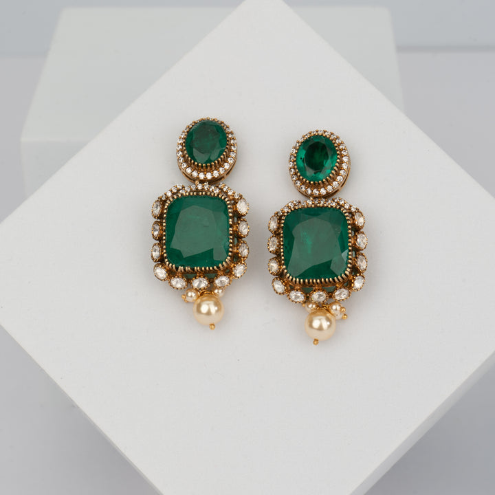 The Emerald Heirloom Drops - Saroki jewels