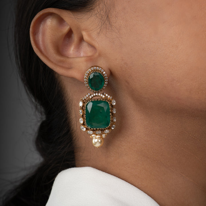 The Emerald Heirloom Drops - Saroki jewels
