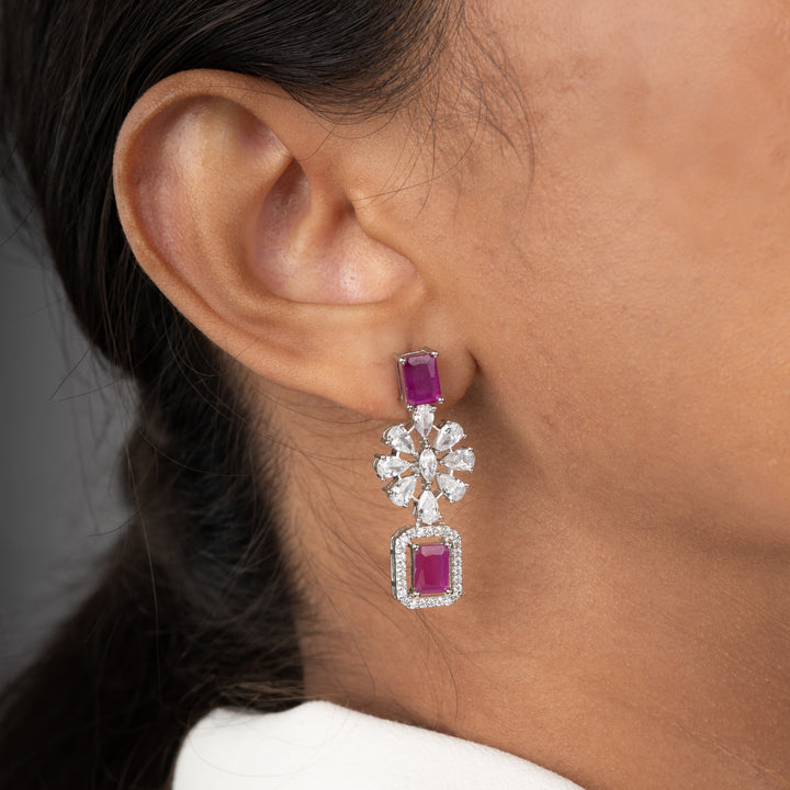 The Velvette Flora Earrings - Saroki jewels