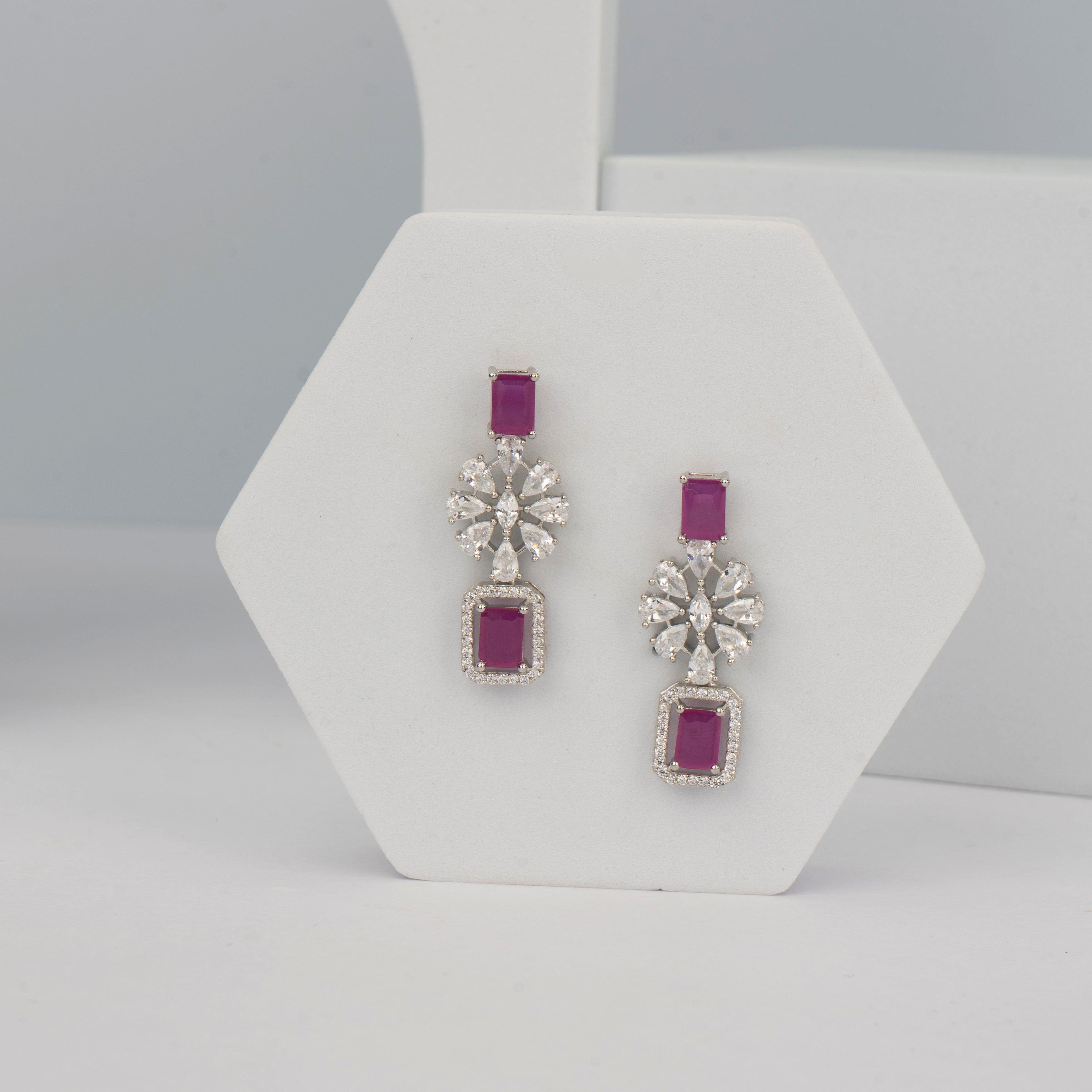 The Velvette Flora Earrings - Saroki jewels
