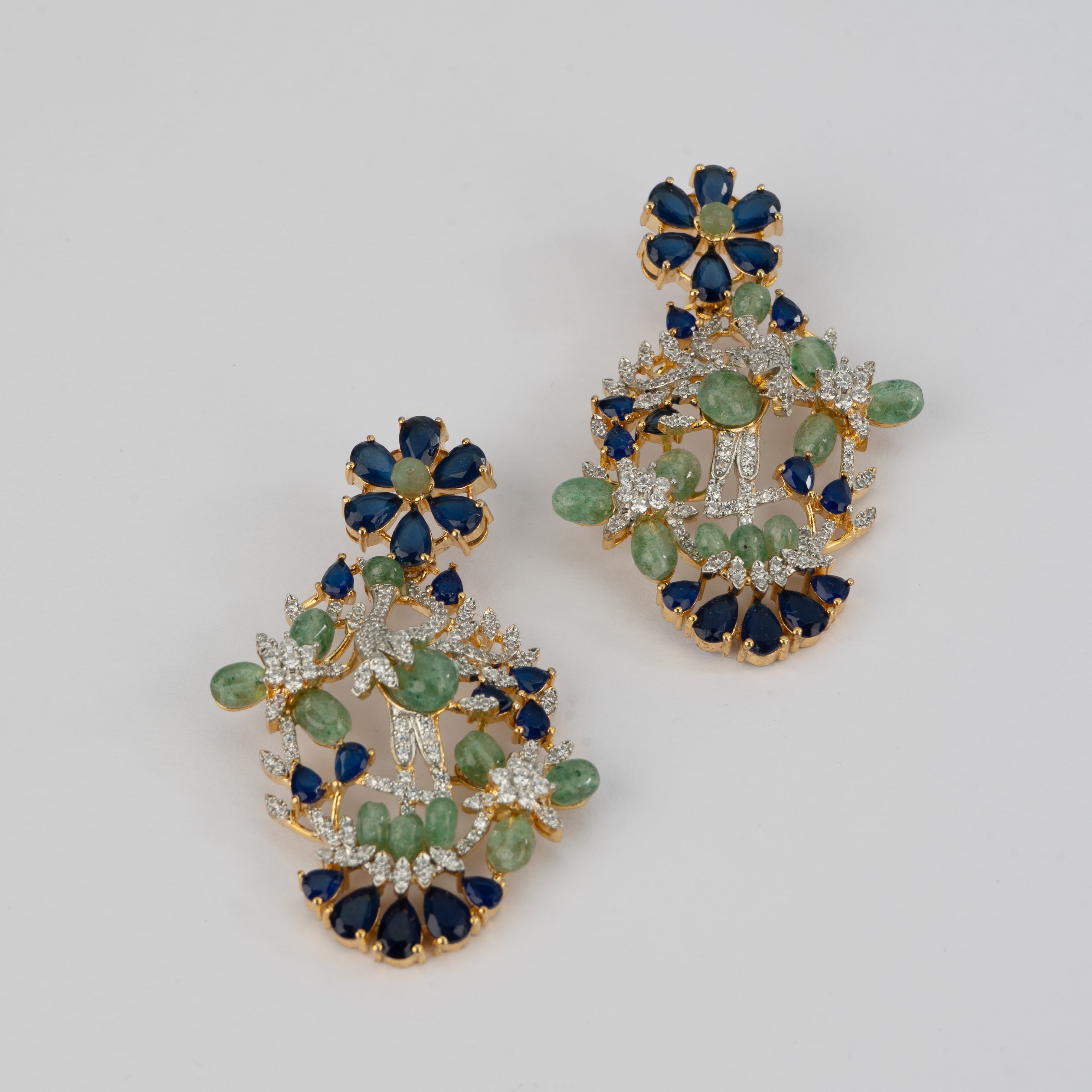 VIRANKA DROP EARRINGS - Saroki jewels