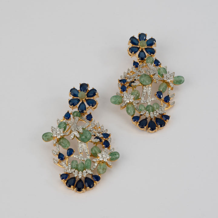 VIRANKA DROP EARRINGS - Saroki jewels