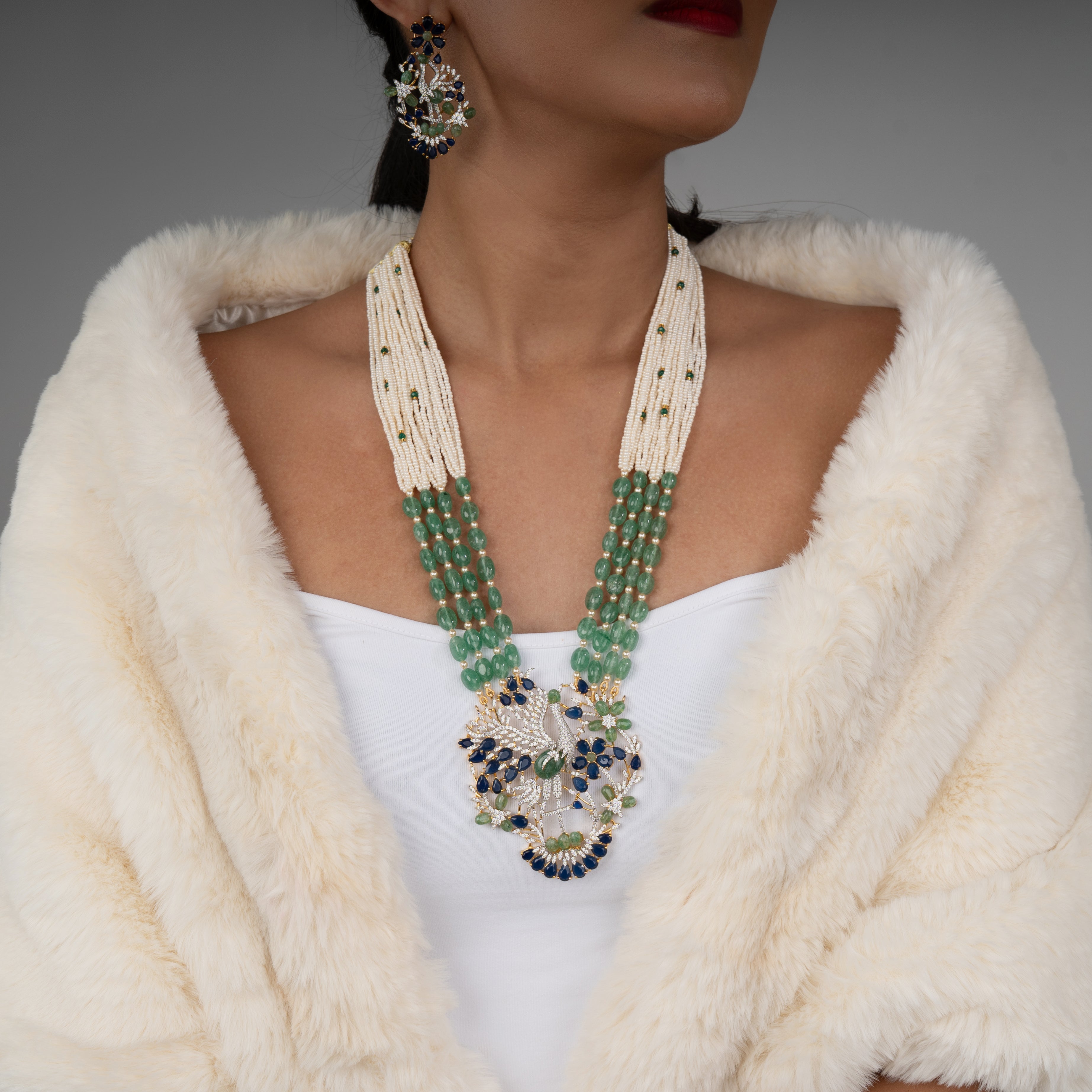 Meenakshi Haaram - Saroki jewels