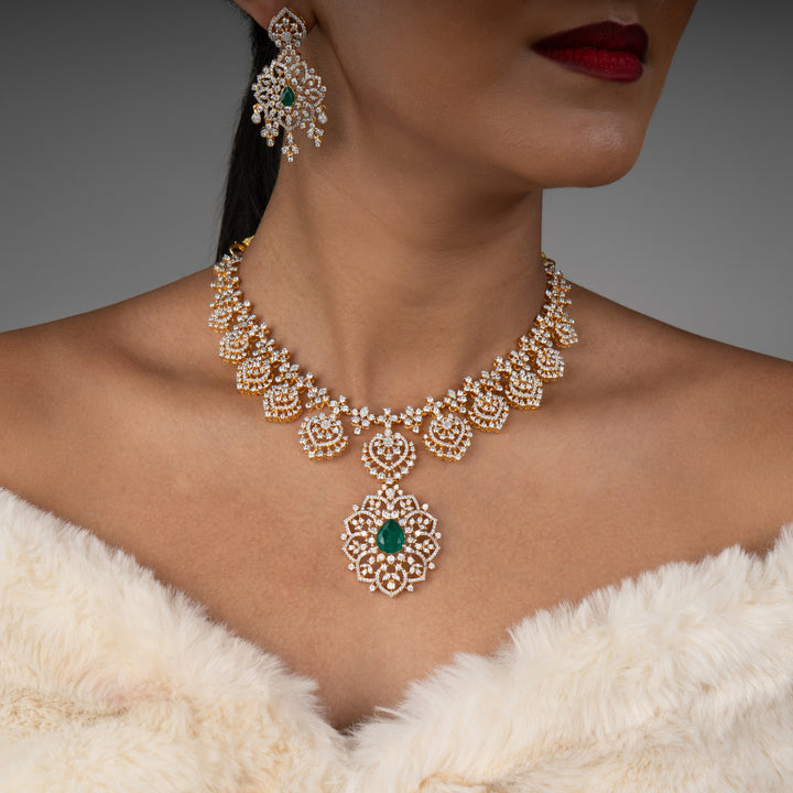 The Mirari Necklace Set - Saroki jewels