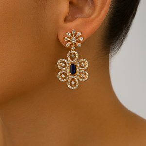 Seraphine Bloom Necklace Set - Saroki jewels