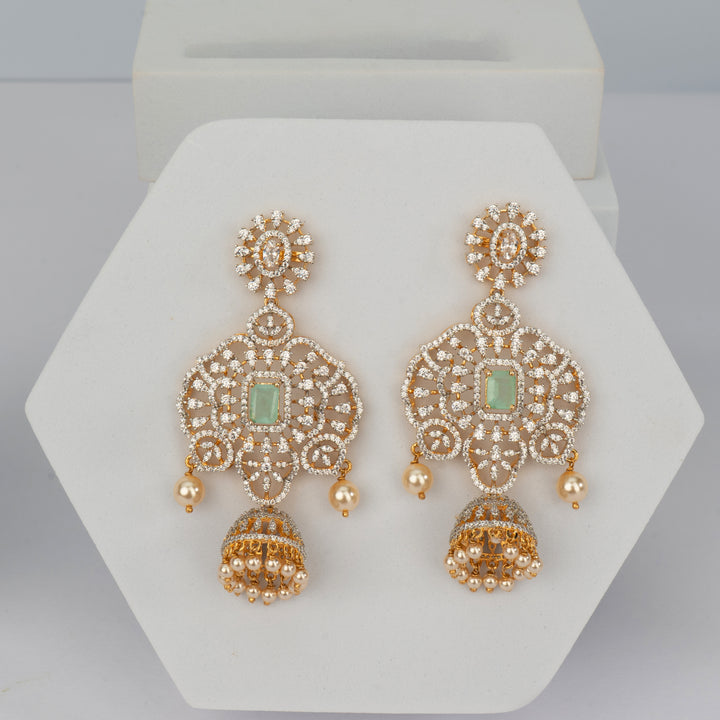 Sitara Jhalar Earrings - Saroki jewels