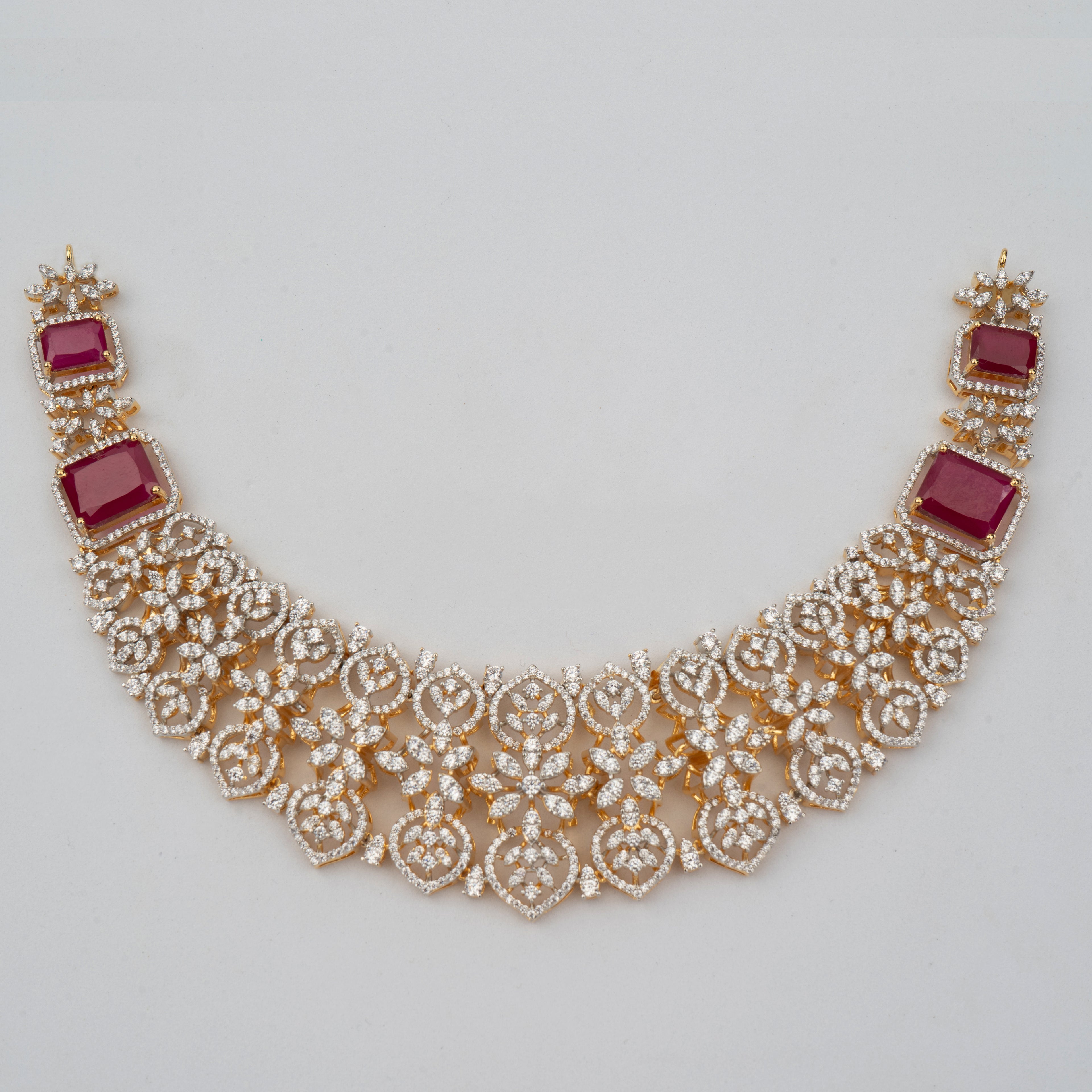 Ruhira necklace set - Saroki jewels