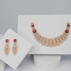 Ruhira necklace set - Saroki jewels