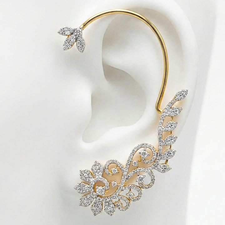 Fiora Ear Cuff - Saroki jewels