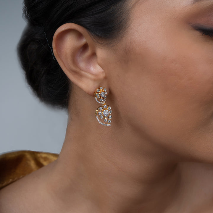 Aaravi Bloom Earrings - Saroki jewels