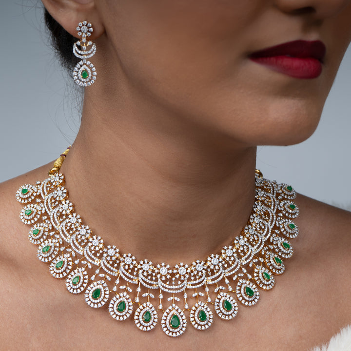Emara Necklace Set - Saroki jewels