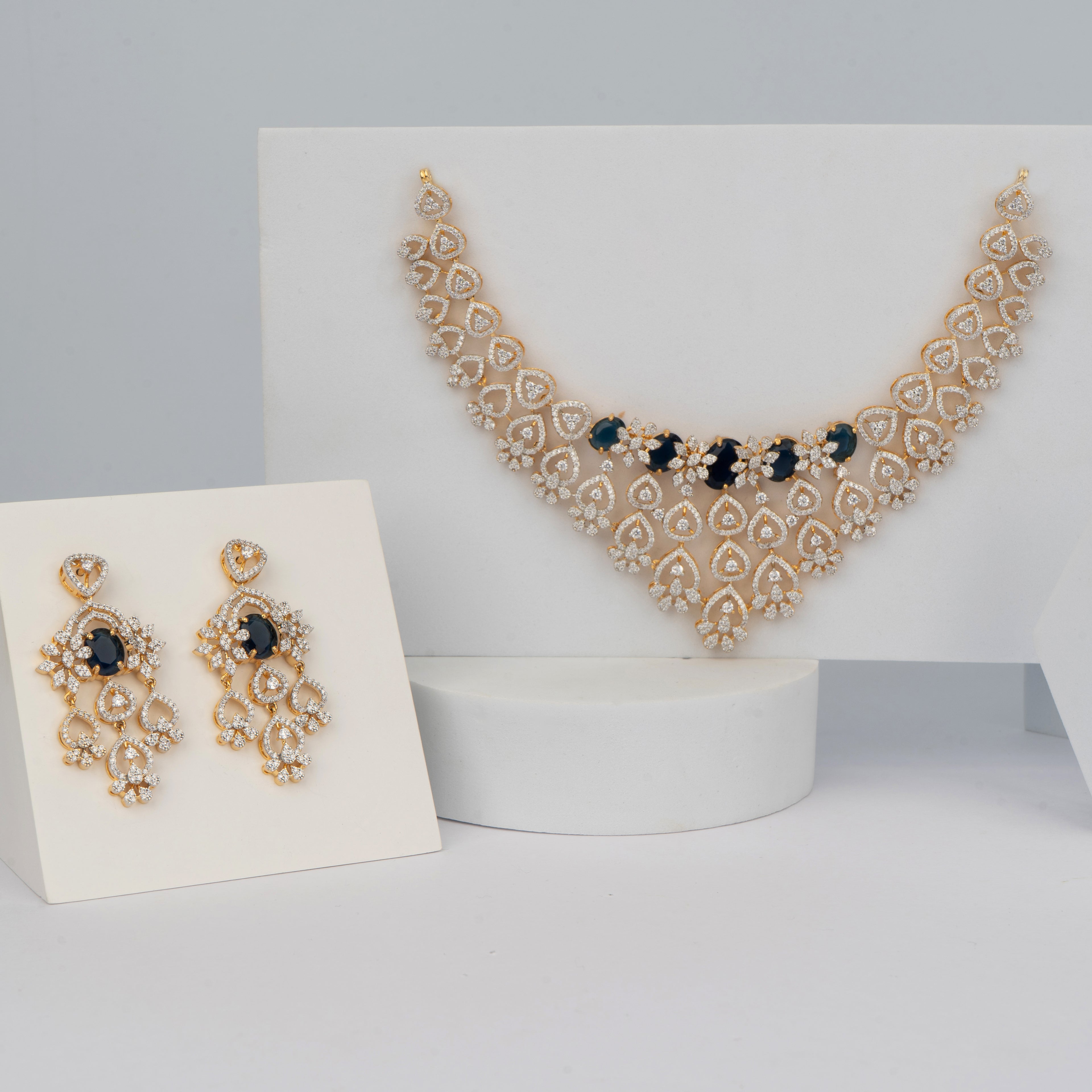 Siyana Necklace Set - Saroki jewels