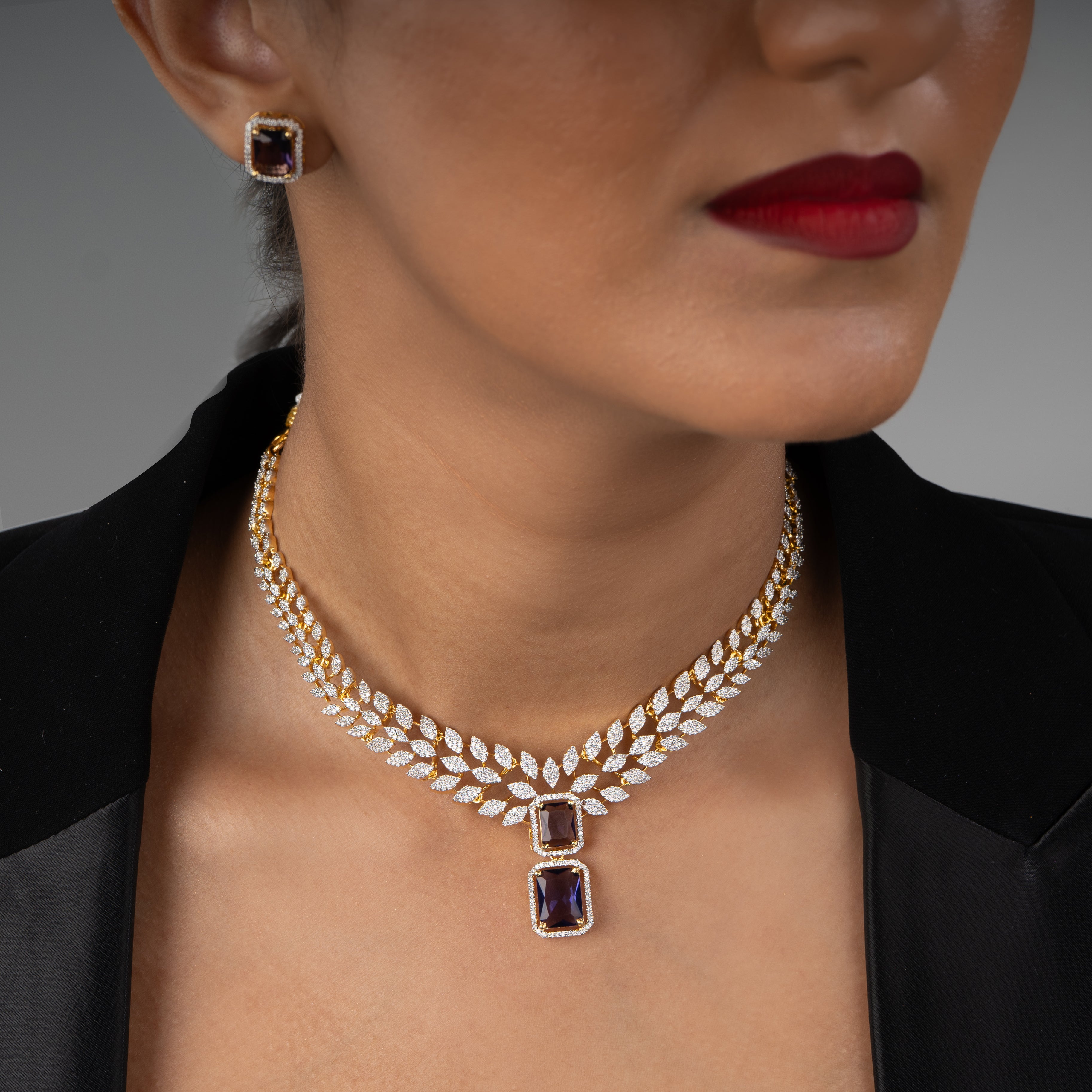 Aryelle Necklace set - Saroki jewels