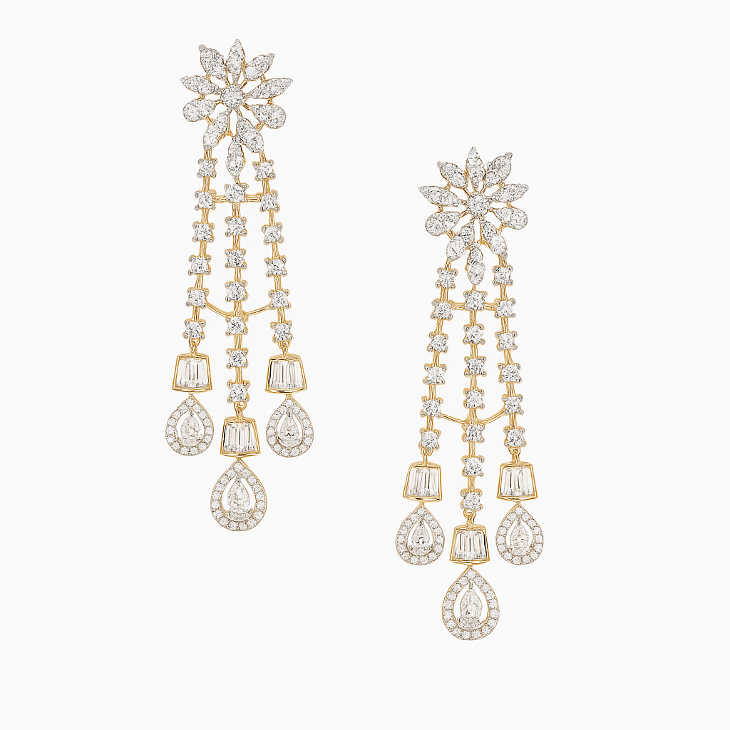Zyana Earrings - Saroki jewels
