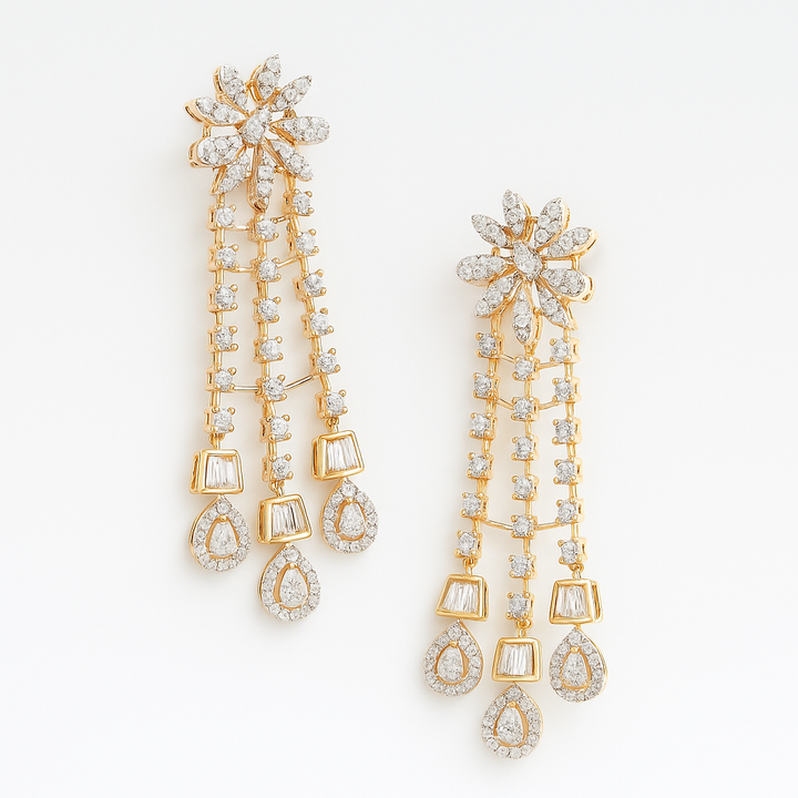 Zyana Earrings - Saroki jewels