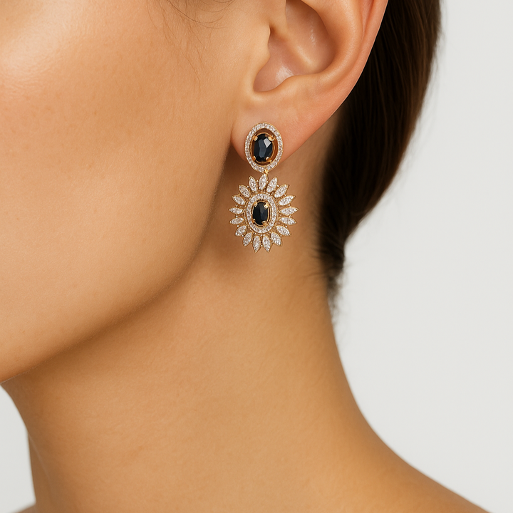 Kiyana earrings - Saroki jewels