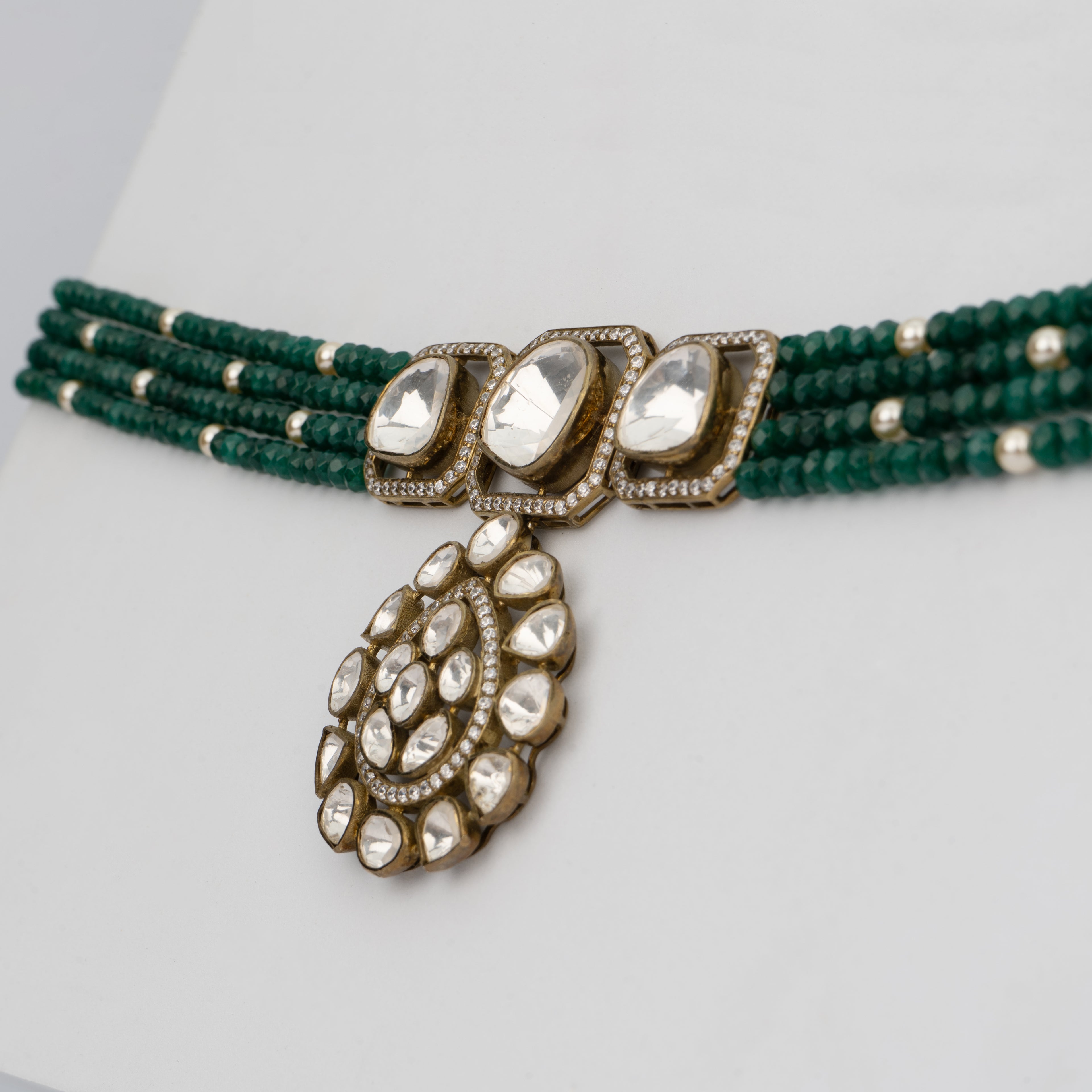 Polki Viraasat Choker - Saroki jewels