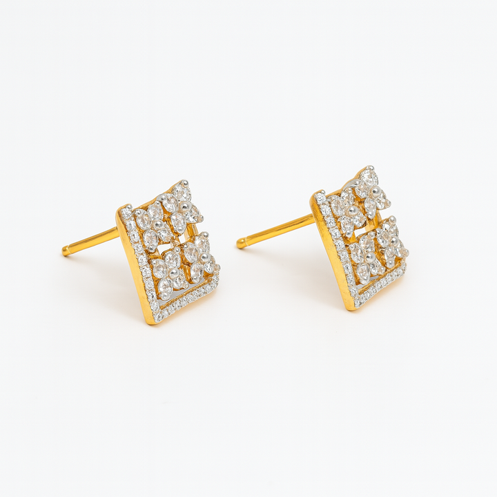 Prism studs - Saroki jewels