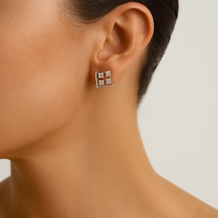 Prism studs - Saroki jewels