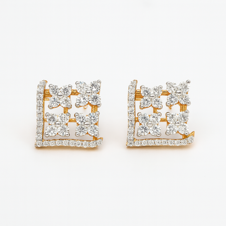 Prism studs - Saroki jewels