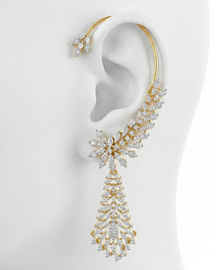 Elysia Ear Cuff - Saroki jewels